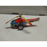 HELICOPTERO RESCATE HOJALATA/TIN TOY REPLICA NO BOX/NO LLAVE