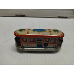 LOCAL SHUTTLE HOJALATA/TIN TOY REPLICA NO BOX/NO LLAVE