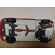 FORD STATION WAGON POLICE CAR apx 1:64 YATMING VINTAGE NO BOX