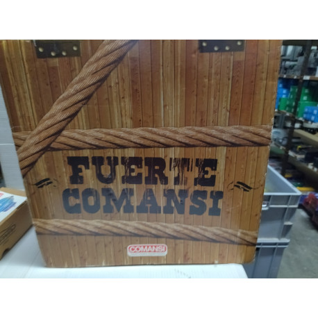 FAR WEST FUERTE DEL OESTE + FEDERALES+ INDIOS + VAQUEROS JUGUETE COMANSI