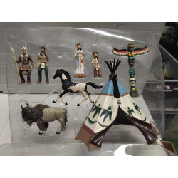 FAR WEST TIENDA DE INDIOS + INDIOS JUGUETE COMANSI