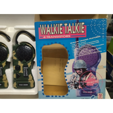 WALKIE TALKIE TRANSISTOR YICK SHUN TOY