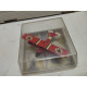 FORKER/FOKKER D7 RED BIPLANO AVION METAL PLAYME Ref.108
