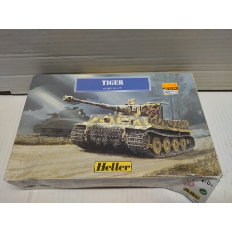 Sd.kfz.181 TIGER WW 2 MODEL KIT 1:72 HELLER 79888 NO BOX/NO PLANOS
