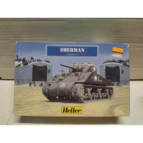 M4 SHERMAN TANK WW 2 MODEL KIT 1:72 HELLER 79883 NO BOX/NO PLANOS