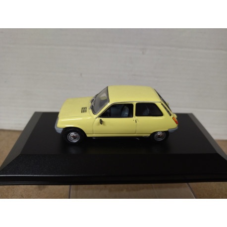 RENAULT 5 1972 AMARILLO NUESTROS QUERIDOS COCHES 1:43 ALTAYA IXO BOX NO ORIGINAL