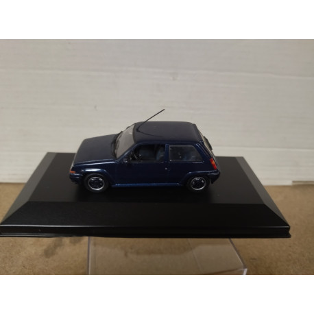 RENAULT 5 GT TURBO 1989 ALAIN OREILLE BLUE 1:43 UH HACHETTE BOX NO ORIGINAL