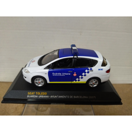 SEAT TOLEDO 2007 GUARDIA URBANA BARCELONA POLICIA 1:43 ALTAYA IXO