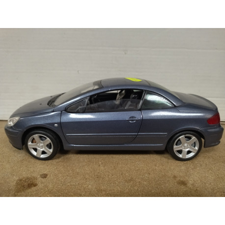 PEUGEOT 307 CC BLUE/GREY 1:18 SOLIDO DESGUACE/NO BOX