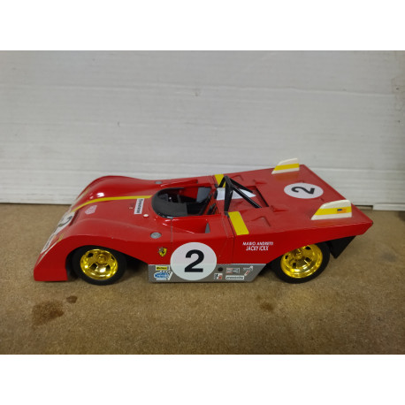 FERRARI 312P 1972 ANDRETTI/ICKX 1:18 NO BOX