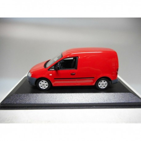 VOLKSWAGEN CADDY 2005 RED MINICHAMPS VW DEALER 1:43