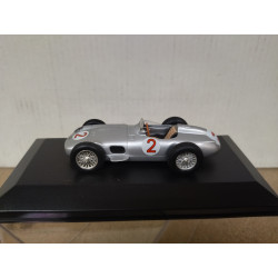 MERCEDES W196 1955 FORMULA F1 FANGIO 1:43 ALTAYA IXO BOX NO ORIGINAL