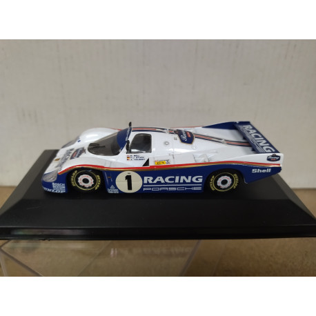 PORSCHE 962 1986 24 H LE MANS BELL-HOLBERT-STUCK 1:43 ALTAYA IXO BOX NO ORIGINAL
