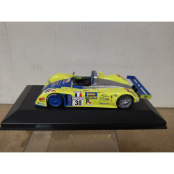 REYNARD 2KQ 2001 24 H LE MANS DELETRAZ-FABRE-GENE 1:43 ALTAYA IXO BOX NO ORIGINAL