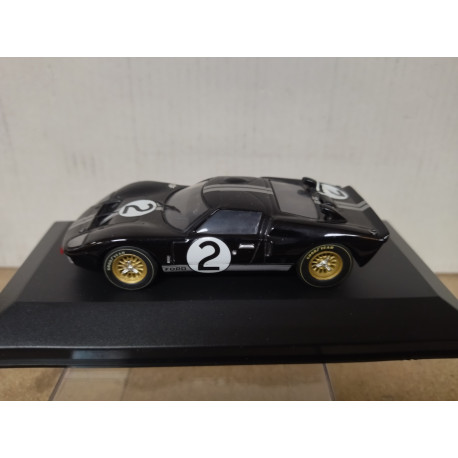 FORD GT40 1966 MK.II WIN 24 H LE MANS 1:43 ALTAYA IXO BOX NO ORIGINAL