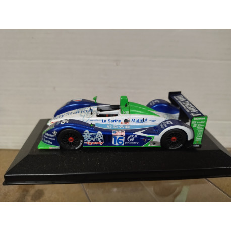 PESCAROLO C60 HYBRID 2005 24 H LE MANS 1:43 DEFECT/NO RETRO/BOX NO ORIGINAL