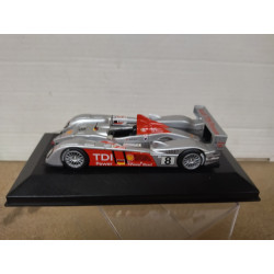 AUDI R10 TDI 2006 24 H LE MANS BIELA-PIRRO-WERNER 1:43 ALTAYA IXO BOX NO ORIGINAL