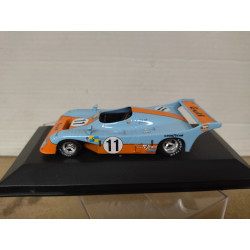 GULF MIRAGE GR-8 1975 WIN 24 H LE MANS J.ICKX-D.BELL 1:43 ALTAYA IXO BOX NO ORIGINAL