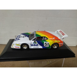 BMW E26 M1 1980 24 H LE MANS ALLIOT-DARNICHE-CECOTTO 1:43 BOX NO ORIGINAL