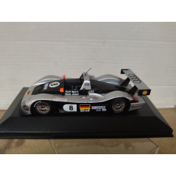 AUDI R8R 1999 24 H LE MANS PIRRO-BIELA-THEYS 1:43 ALTAYA IXO BOX NO ORIGINAL