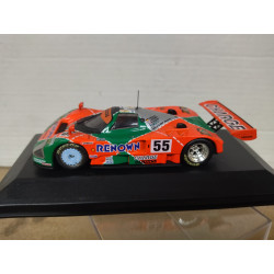 MAZDA 787 B 1991 24 H LE MANS WEIDLER-HERBERT-GACHOT 1:43 BOX NO ORIGINAL