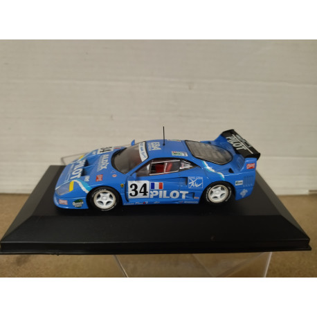 FERRARI F40 LM 1995 24 H LE MANS 1:43 ALTAYA IXO BOX NO ORIGINAL