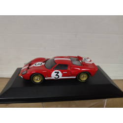 FORD GT40 1966 MK.II 24 H LE MANS GURNE-GRANT 1:43 ALTAYA IXO BOX NO ORIGINAL