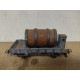 VAGON TRANSPORTE DE BARRIL 1:87 H0 FLEISHMANN DESGUACE/NO BOX