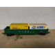 VAGON TRANSPORTE CONTENEDORES 1:87 H0 DESGUACE/NO BOX