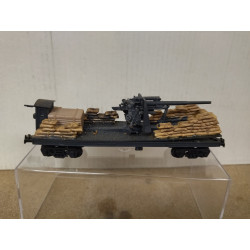 VAGON ANTIAEREO FLAK 1:87 H0 DESGUACE NO BOX