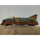 VAGON TRANSPORTE AVION MILITAR 1:87 H0 ARTESANAL DESGUACE NO BOX