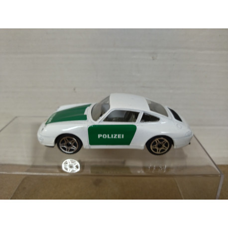 PORSCHE 911 CARRERA POLIZEI 1:43 BBURAGO NO BOX