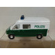 MERCEDES-BENZ (NO LICENCE) POLIZEI apx 1:36 TINS TOYS NO BOX
