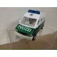 MERCEDES-BENZ (NO LICENCE) POLIZEI apx 1:36 TINS TOYS NO BOX
