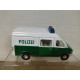 MERCEDES-BENZ (NO LICENCE) POLIZEI apx 1:36 TINS TOYS NO BOX