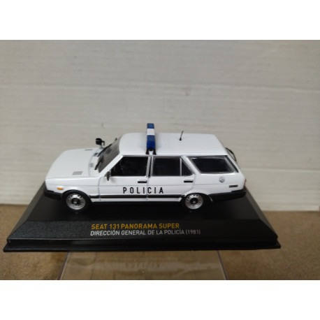 SEAT 131 PANORAMA/FAMILIAR 1981 DGP POLICIA 1:43 ALTAYA IXO