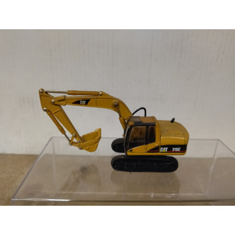 CATERPILLAR CAT 315C EXCAVATOR/EXCAVADORA 1:87 H0 NORSCOT NO BOX/SUCIO