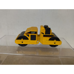 CATERPILLAR CAT ROAD ROLLER apx 1:64 MATCHBOX NO BOX
