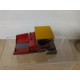VOGELE SUPER 1900 ASFALTADORA/ROAD PAVER 1:87/apx 1:64 SIKU 1333 NO BOX/SUCIO
