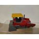 VOGELE SUPER 1900 ASFALTADORA/ROAD PAVER 1:87/apx 1:64 SIKU 1333 NO BOX/SUCIO