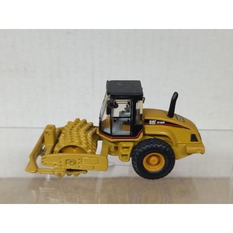 CATERPILLAR CAT CP-563E COMPACTADOR DENTADO 1:87 H0 NORSCOTT NO BOX/SUCIO