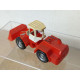 EXCAVADORA/WHEEL LOADER RED apx 1:87 H0 NO BOX/SUCIO