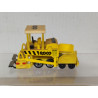 ASFALTADORA/ASPHALT PAVER ROCO CONSTRUCTION apx 1:87 H0 REALTOY NO BOX/SUCIO