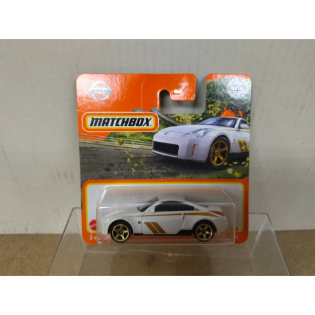 NISSAN 350Z 2003 WHITE 1:64 MATCHBOX