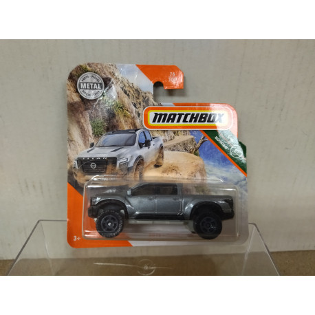 NISSAN TITAN 2016 WARRIOR CONCEPT GREY 1:64 MATCHBOX
