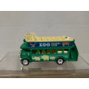 AUTOBUS ZOO TOURIST TOUR BUS GREEN 1:72/1:64 ? 8cm LONG GOLDEN WHEELS
