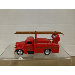 CAMION/TRUCK BOMBEROS ESCALERA 1:72/1:64 ? 8cm LONG GOLDEN WHEELS