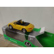 PORSCHE 911 (997) CARRERA S CABRIOLET YELLOW 1:60/apx 1:64 WELLY BOX GREEN/GREY