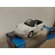 PORSCHE 911 (997) CARRERA S CABRIOLET WHITE 1:60/apx 1:64 WELLY BOX BLUE