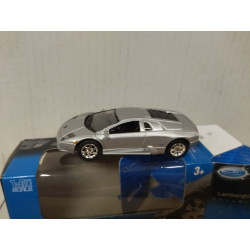 LAMBORGHINI MURCIELAGO SILVER 1:60/apx 1:64 WELLY BOX BLUE